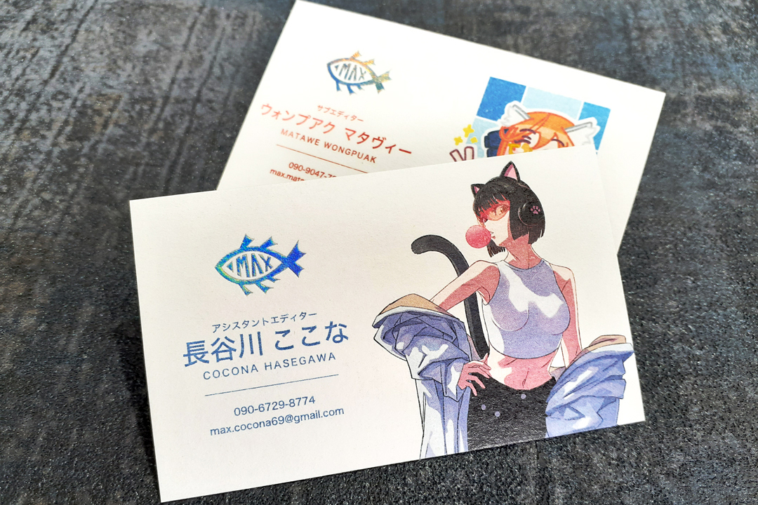 製作事例 No.25 箔押し名刺印刷のイメージ画像2