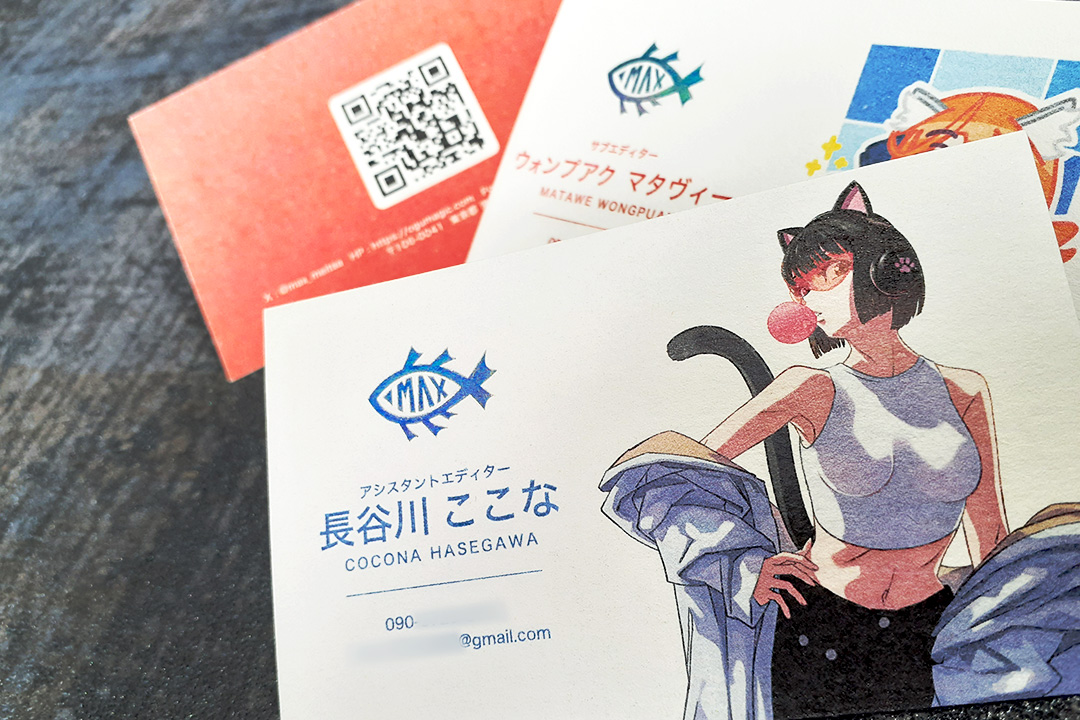 製作事例 No.25 箔押し名刺印刷のイメージ画像3